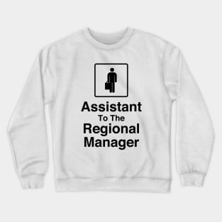 The Office - Assistant To the Regional Manager Black Set Crewneck Sweatshirt